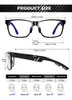 Anyluv Gafas De Lectura Para Hombre, Bloqueo De Luz Azul, Ga 4