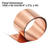 Folha De Cobre 1000 X 50 X 0,1 Mm, Rolo De Cobre, 1 Unidade 1