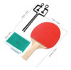 Kit Ping Pong C/ 2 Paletas + Set Red Profesional Y 3 Pelotas 2