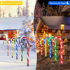 Luces Navideñas Decorativas Bastones Iluminados Camineros 2