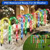 Luces Navideñas Decorativas Bastones Iluminados Camineros 3