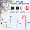 Luces Navideñas Decorativas Bastones Iluminados Camineros 6