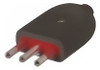 Adaptador - Ficha Macho 3 En Linea 10 Amp - Negra | Vivion 3