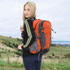 Mochila Naranja Senderismo Liviana Impermeable 35l 5