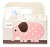 3 Brotes Pañal Caddy Elefante Rosa 1