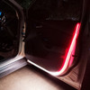 2 Tiras Led Puerta Drl Seguridad Bco Fijo Rojo Interm 120cms 6
