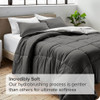 Bare Home Queen Comforter - Reversible Colors - Goose Down A 1