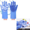 Guantes Silicona Esponja Lavaplatos Mascota Cocina Limpieza 0 Guantes Silicona Esponja Lavaplatos Mascota Cocina Limpieza 0