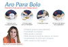 Tira De Bolo Tira Para Cintar Bolo Em Polietileno 18cm X 1m 1