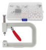 Kit De Máquina De Fixação De Pérolas Para Prensa Manual Diy 1