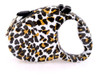 Correa Extensible Mascotas Cordon 5 Mts Leopar Print Premium 1