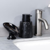 Jabonera Autodrenante En Forma De Hoja Antiss Home - Negro 7