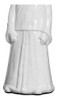 Escultura Chinesa Cerâmica Homem Branco Maison Blanch 2