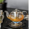 Tetera De Vidrio Tramontina Con Infusor Apta Fuego 1 Lt. 2