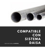 Caño De Hierro Galvanizado 1 Pulgada - Daisa 1