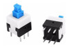 Boton Pulsador Switch Con Retencion 6pin  7 X 7 Self-lock 0 Boton Pulsador Switch Con Retencion 6pin  7 X 7 Self-lock 0