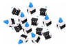 Boton Pulsador Switch Con Retencion 6pin  7 X 7 Self-lock 1 Boton Pulsador Switch Con Retencion 6pin  7 X 7 Self-lock 1