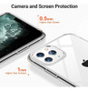Torras Crystal Clear Compatible Con El Estuche iPhone 11 Pro 2