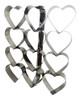 Placa Cortante Reposteria Galletitas Corazon 6cm X 12 Acero 1 Placa Cortante Reposteria Galletitas Corazon 6cm X 12 Acero 1