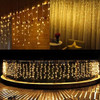 Kemooie 400 Luces Led Para Cortinas Para Exteriores, Luces D 2
