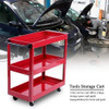 Carro Mesa De Taller Con 3 Estantes Con Ruedas - Tyt 4