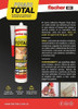 Pegado Total Fischer 10 Seg Multimaterial 310ml Montajes 6