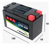 Bateria Para Moto Ktm Lithium Litio Ion Quantum 10ah 1