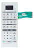Membrana / Painel Frontal Mfm62719601 Micro-ondas LG 0