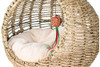 Yospot Wicker Cat Bed Basket Swinging Pet House Nido Para Pe 3