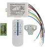 Controle Remoto 4 Vias 1/2/3/4 Eletr Bivolt Lustre Lâmpadas 0