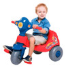 Triciclo Velocita Vermelho E Azul Com Empurrador Calesita 0