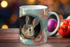 Plantillas Conejo De Pascuas Pascua Efecto 3d Sublimar #t160 4