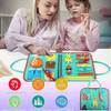 Quadro De Aprendizagem Em Feltro Para Bebês Precoce Diy. 7