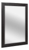 Head West Luxury Rustic Textured Framed Wall Mirror Con Bord 0