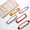 Moldura De Espelho De Silicone, Modelo De Decoração, 3