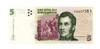 Billete 5 Pesos Convertibles Segundo Diseño Bottero 3333a Sc 0