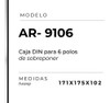 Caja Para Termica 6 Modulos Aplicar Variplast Armony 1