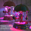 Caja Musical Carrusel Rosa 7