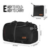 Bolso Deportivo 65l Gimnasio Viajes Canway Negro 1