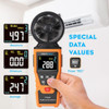 Lcd Digital Anemómetro Viento Velocidad Medidor Aire Tester 4