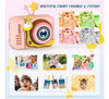 Cámara Digital Para Niños De 3 A 1, Rosa, 1080p, Con T 4