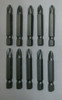 Set X 10 Puntas Cruz Para Taladro 50mm   $ab 0