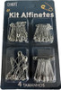 Kit Alfinetes Com 4 Tamanhos Diferentes 0