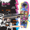 Patineta Skate Skateboard 4 Ruedas Lomboard 5