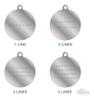 Chapita De Info Para Perro Personalizada Militar Plata Grand 2
