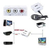 Adaptador Convertidor Hdmi A Rca Av Audio Video Conversor Tv 2 Adaptador Convertidor Hdmi A Rca Av Audio Video Conversor Tv 2