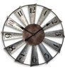 Molino De Viento De 24 Pulgadas Relojes De Pared De Metal En 0