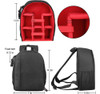 Mochila Lp Para Para Camara Dslr / Slr, Negra/36x28x14cm 6