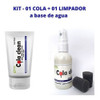 Kit - Tenis De Mesa -  Limpador E Borracha + Cola Clean 0