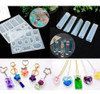 Joias De Resina De 227 Peças, Kit De Cola De Cristal 3 Joias De Resina De 227 Peças, Kit De Cola De Cristal 3